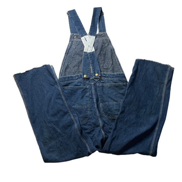 Liberty Blue Denim Overalls Relaxed Fit, size 34 x 34 - Picture 4 of 9